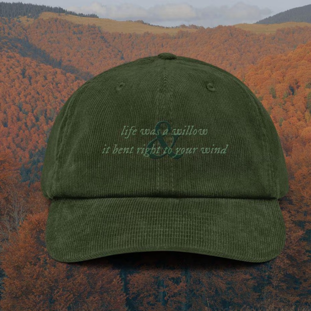 Taylor Swift Evermore Life Was a Willow Ball Cap Hat